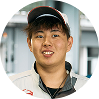 新人社員 後藤 新大 メカニック：福岡支店